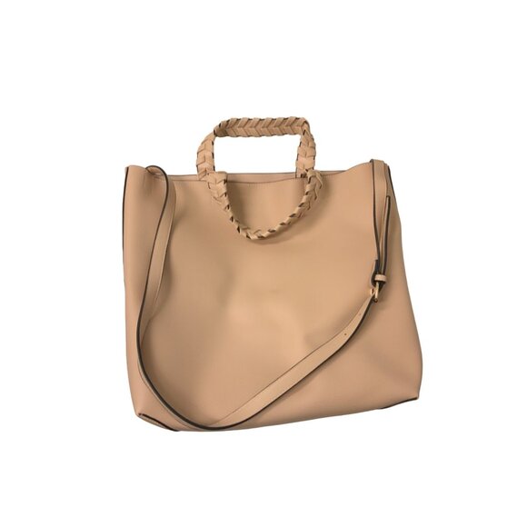 Jules Kae Blush Pink Vegan Leather Tote Bag - Picture 2 of 4